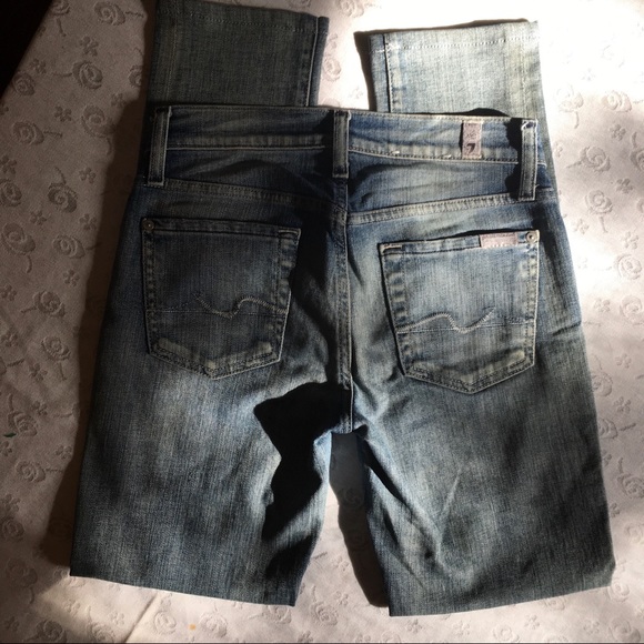 Seven for all Mankind Roxanne skinny ankle jeans size 24 - Picture 4 of 6
